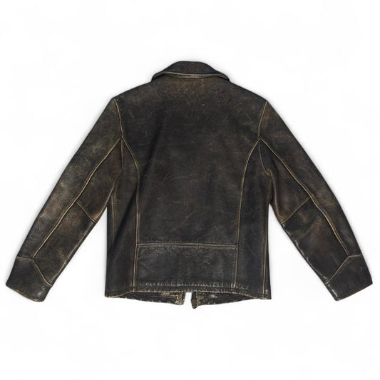 Vintage 90’s Knightsbridge Brown Leather Jacket