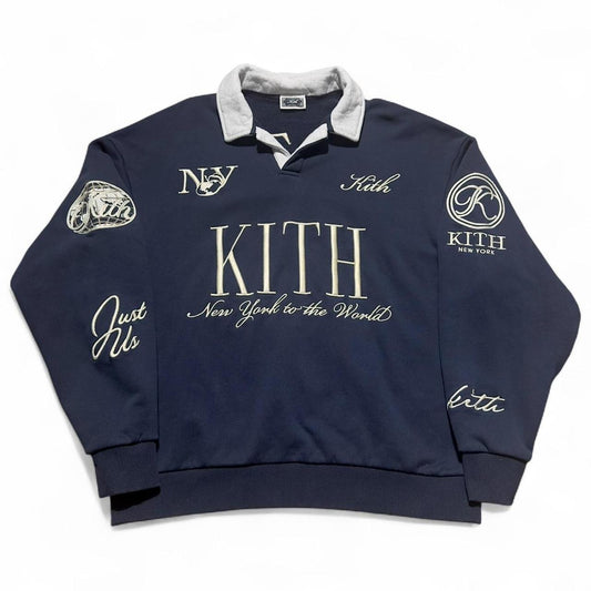 Kith Nelson Collard  ‘’New York to The World’ Sweatshirt
