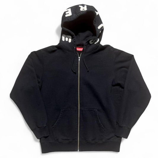 Supreme FW18 ‘Bone’ Zip-Up Hoodie
