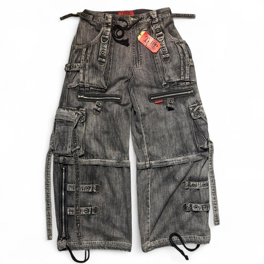 Tripp NYC X Straps Baggy Wide Leg Denim