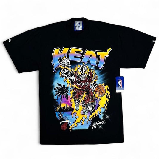 Warren Lotas x NBA Miami Heat Skeleton Tee