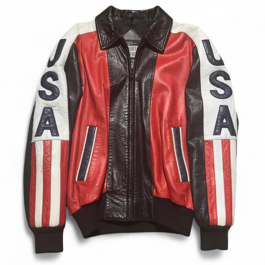 Vintage Michael Hoban North Beach Leather USA Jacket