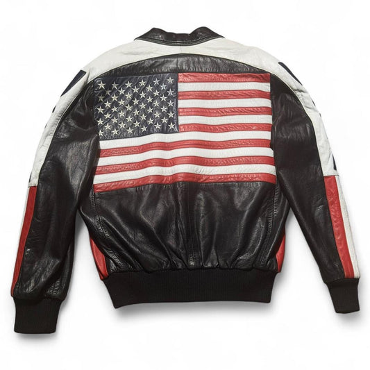 Vintage Michael Hoban North Beach Leather USA Jacket