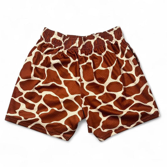Inaka Power Giraffe Print Shorts