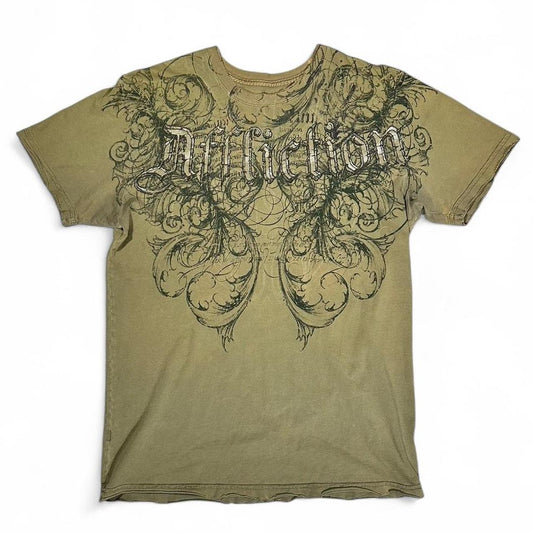 Retro Affliction All Over Print Tee
