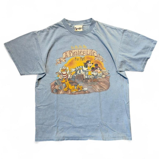 Vintage 90’s Disney Mickey Mouse ‘A Pirates Life For Me’ Tee