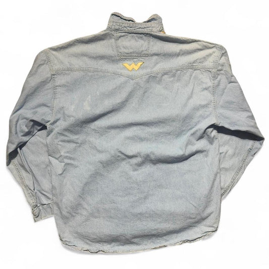 Vintage Western ‘The Shooter’ Denim Long Sleeve Shirt