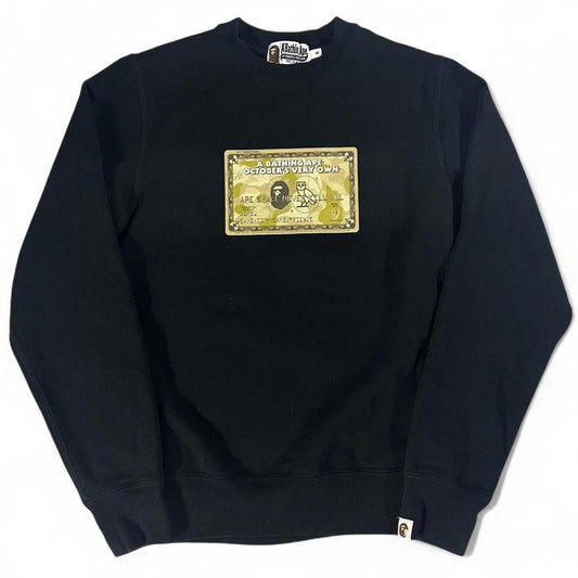 Bape x OvO Golden Card Sweatshirt