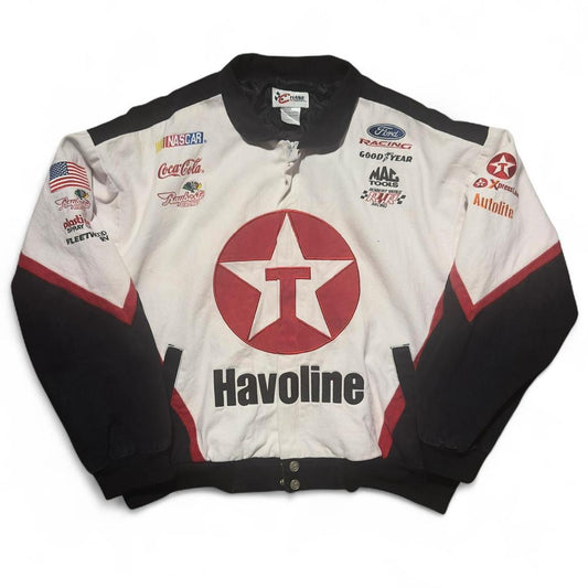 Vintage Chase Authentics Texaco Havoline Nascar Jacket