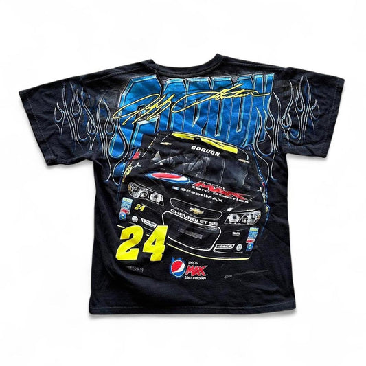 Vintage Jeff Gordon 24 All Over Print Tee
