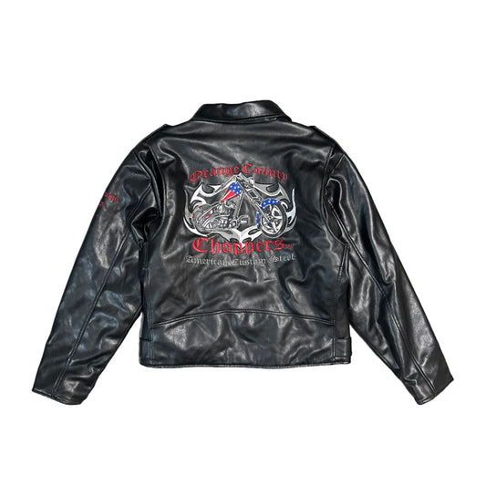 Vintage Orange County Choppers Leather Jacket