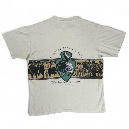 Vintage 1993 Cheyenne Frontier "Daddy Of Em' All" Tee