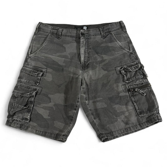 Ocean Pacific Grey Camo Cargo Shorts