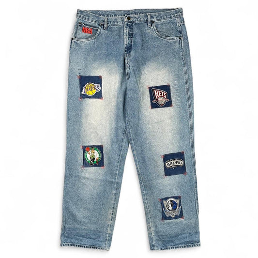 Vintage UNK x NBA Teams Baggy Jeans