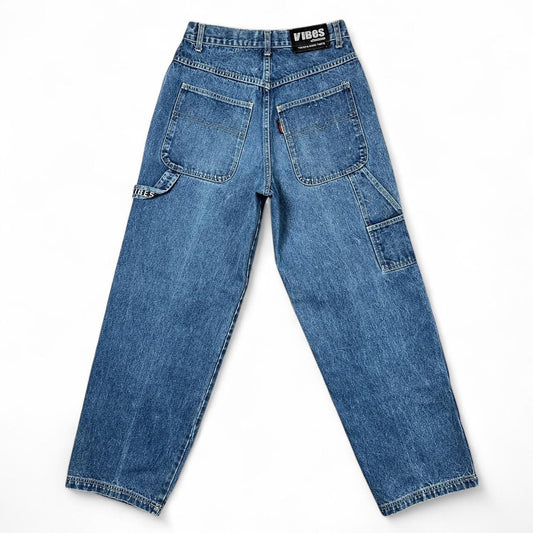 Vintage Vibes Denim Carpenter Jeans