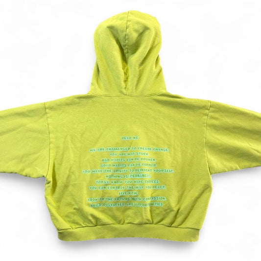 Cropped Angel Graphic Hoodie