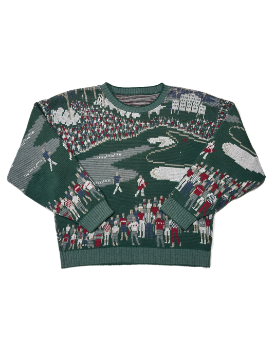Vintage Golf Match Sweater